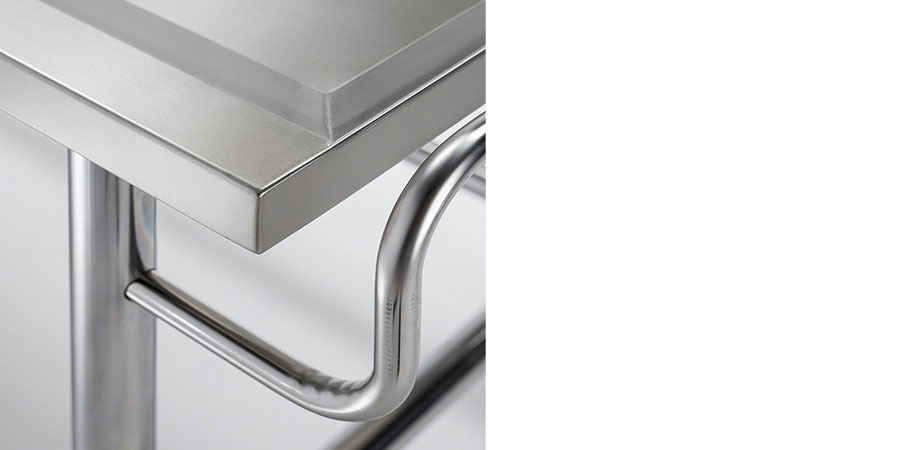 CARRELLO PORTASALME SCARICO CENTRALE